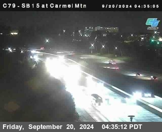 NB 15 at Carmel Mountain Rd.