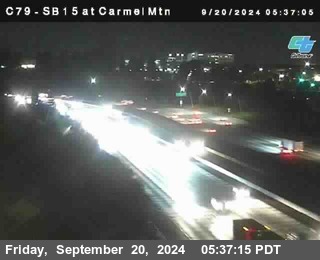 NB 15 at Carmel Mountain Rd.