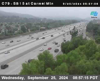 NB 15 at Carmel Mountain Rd.