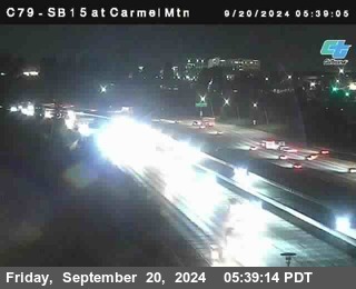 NB 15 at Carmel Mountain Rd.