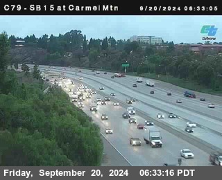 NB 15 at Carmel Mountain Rd.