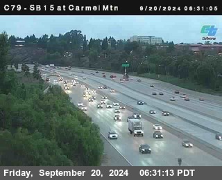 NB 15 at Carmel Mountain Rd.