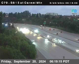 NB 15 at Carmel Mountain Rd.