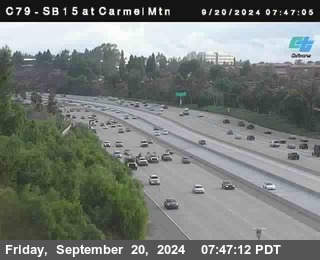 NB 15 at Carmel Mountain Rd.