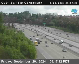 NB 15 at Carmel Mountain Rd.