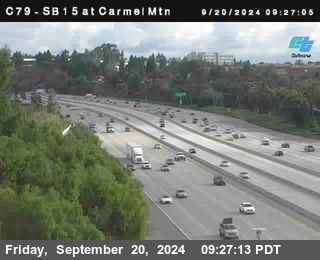 NB 15 at Carmel Mountain Rd.