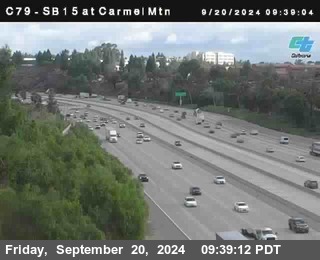 NB 15 at Carmel Mountain Rd.