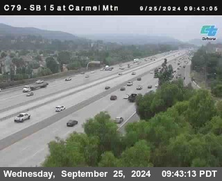 NB 15 at Carmel Mountain Rd.