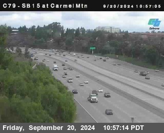 NB 15 at Carmel Mountain Rd.