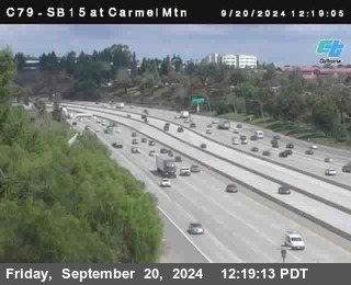 NB 15 at Carmel Mountain Rd.