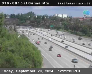 NB 15 at Carmel Mountain Rd.