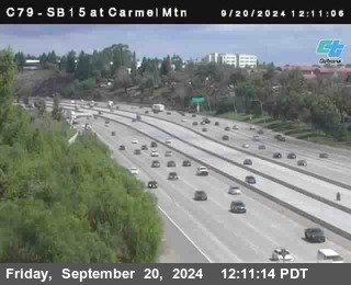 NB 15 at Carmel Mountain Rd.