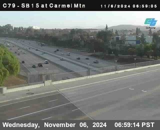 NB 15 at Carmel Mountain Rd.