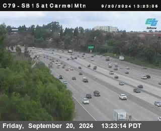 NB 15 at Carmel Mountain Rd.