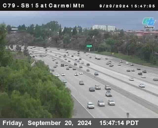 NB 15 at Carmel Mountain Rd.