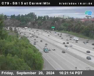 NB 15 at Carmel Mountain Rd.