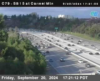 NB 15 at Carmel Mountain Rd.