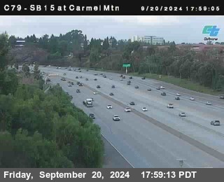 NB 15 at Carmel Mountain Rd.