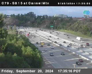 NB 15 at Carmel Mountain Rd.