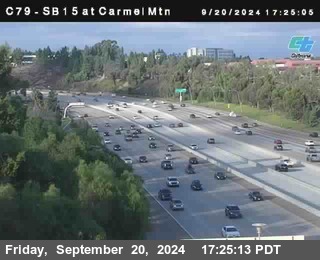 NB 15 at Carmel Mountain Rd.