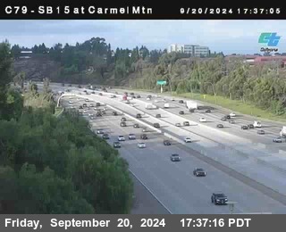 NB 15 at Carmel Mountain Rd.