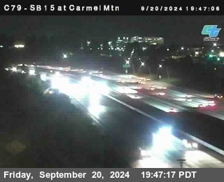 NB 15 at Carmel Mountain Rd.