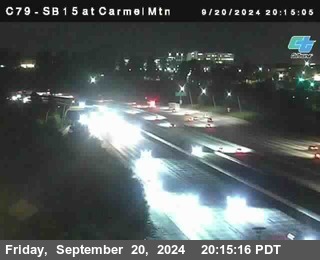 NB 15 at Carmel Mountain Rd.