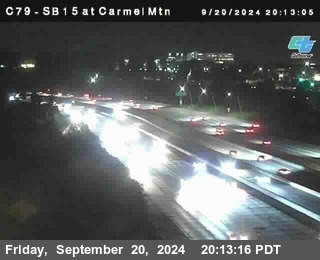 NB 15 at Carmel Mountain Rd.