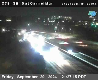 NB 15 at Carmel Mountain Rd.