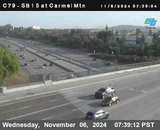 NB 15 at Carmel Mountain Rd.