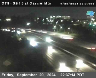 NB 15 at Carmel Mountain Rd.