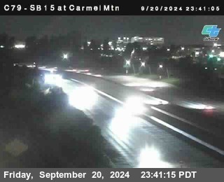 NB 15 at Carmel Mountain Rd.