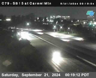 NB 15 at Carmel Mountain Rd.