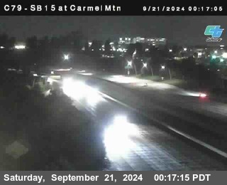 NB 15 at Carmel Mountain Rd.