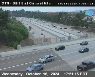 NB 15 at Carmel Mountain Rd.