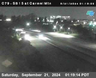 NB 15 at Carmel Mountain Rd.