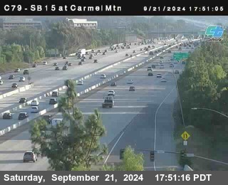 NB 15 at Carmel Mountain Rd.