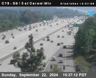 NB 15 at Carmel Mountain Rd.