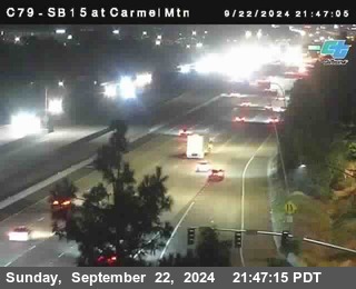 NB 15 at Carmel Mountain Rd.