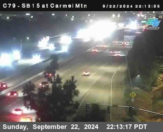 NB 15 at Carmel Mountain Rd.