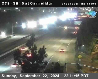 NB 15 at Carmel Mountain Rd.