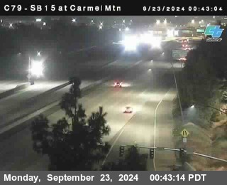 NB 15 at Carmel Mountain Rd.