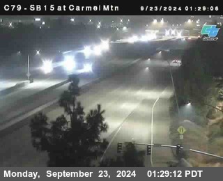 NB 15 at Carmel Mountain Rd.