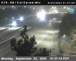 NB 15 at Carmel Mountain Rd.