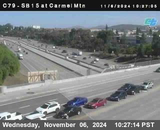 NB 15 at Carmel Mountain Rd.