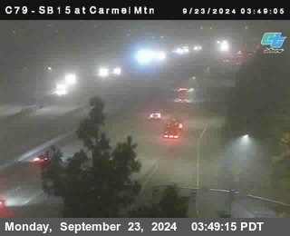 NB 15 at Carmel Mountain Rd.