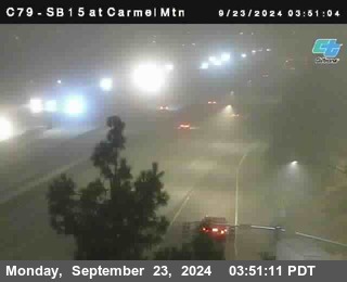 NB 15 at Carmel Mountain Rd.