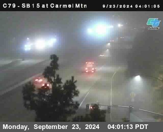 NB 15 at Carmel Mountain Rd.