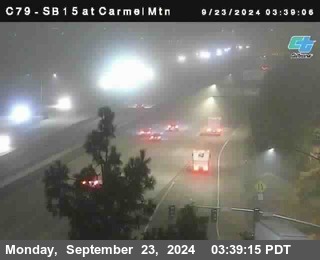 NB 15 at Carmel Mountain Rd.