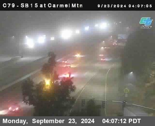 NB 15 at Carmel Mountain Rd.